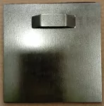 Držák s černou oboustrannou páskou 8 x 8 cm