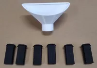 Násypka na molekulové síto